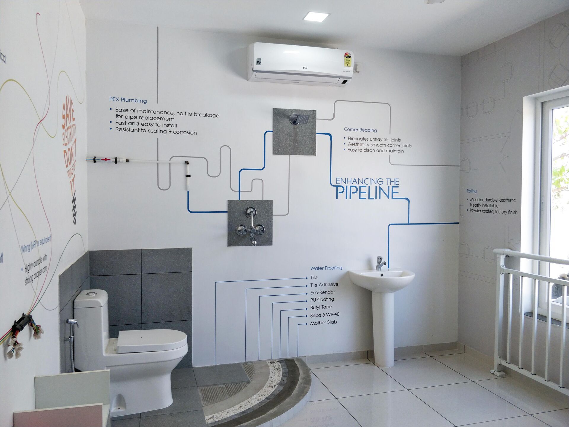Optima Heights Kesnand experience center wallpaper